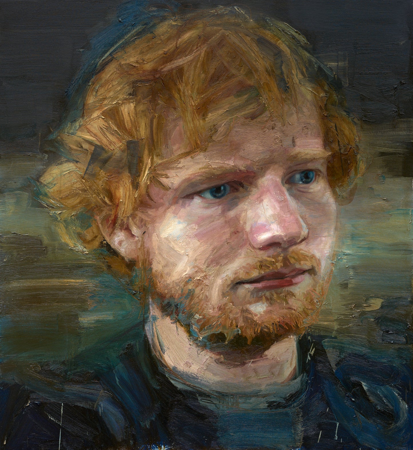 ‘Ed Sheeran’ by Colin Davidson (National Portrait Gallery, London)